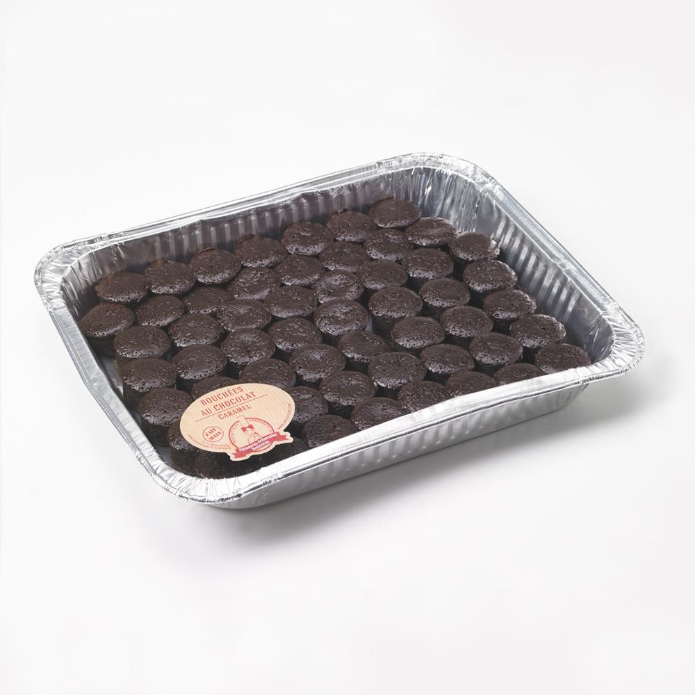 Charger l&#39;image dans la galerie, Plateau de 55 Bouchées de Fondant Chocolat
